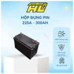 Hộp Đựng Pin 225A - 300Ah ABS Chống Nước ( 50*25*22) – Chưa Kèm Đồng Hồ