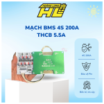 Mạch BMS 200A Công Suất Lớn Tích hợp cân bằng chủ động 5.5A ( 4s cho hệ 3.2v ) - ( Loại Mới )