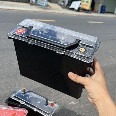 Hộp Pin Chống Nước Tuyệt Đối 30ah - 45ah Đầy Đủ Phụ Kiện