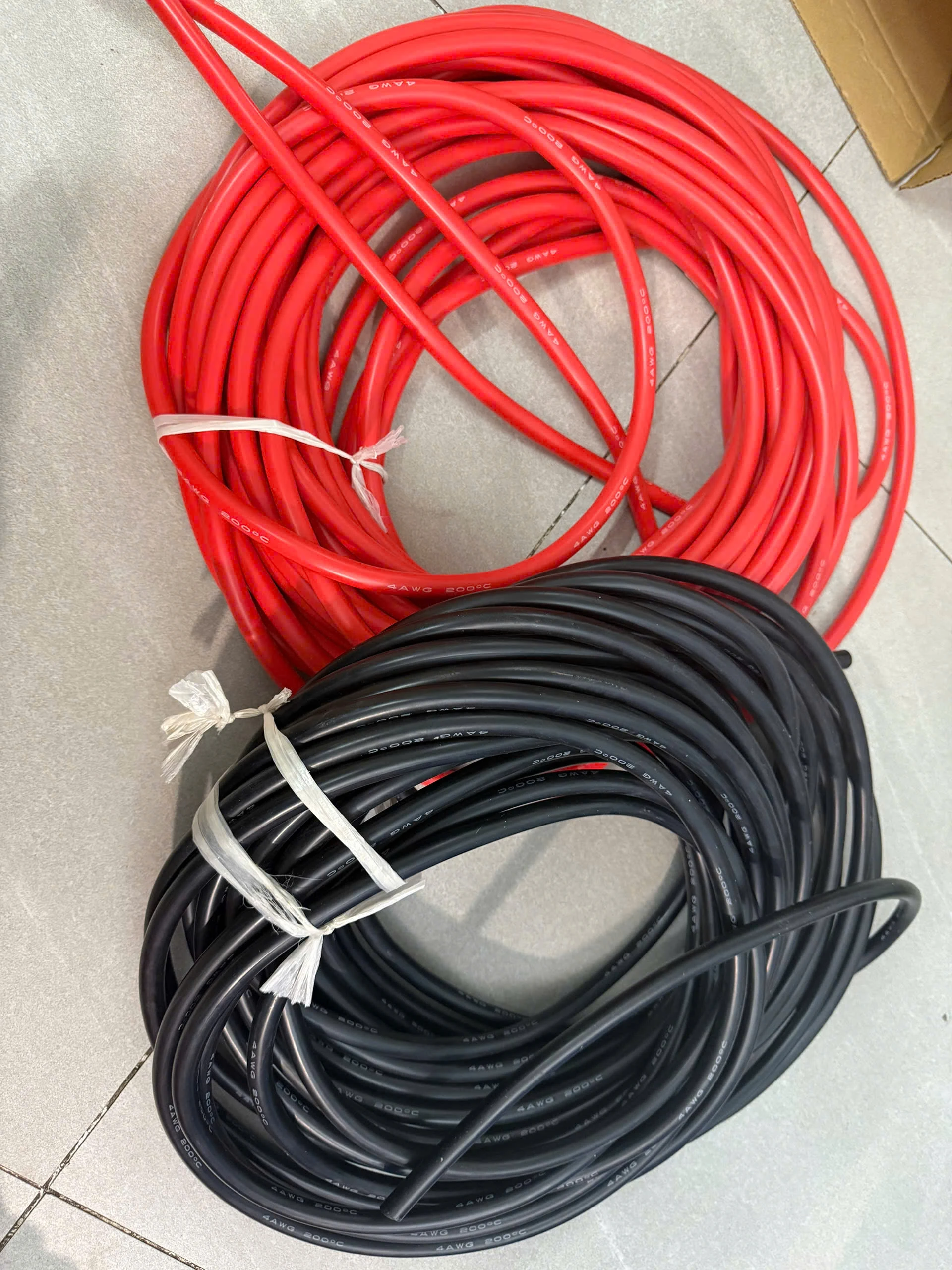 Dây AWG 4 Chống Cháy 1M – Loại Cao Cấp, Dẫn Điện Ổn Định, Chịu Tải Cao