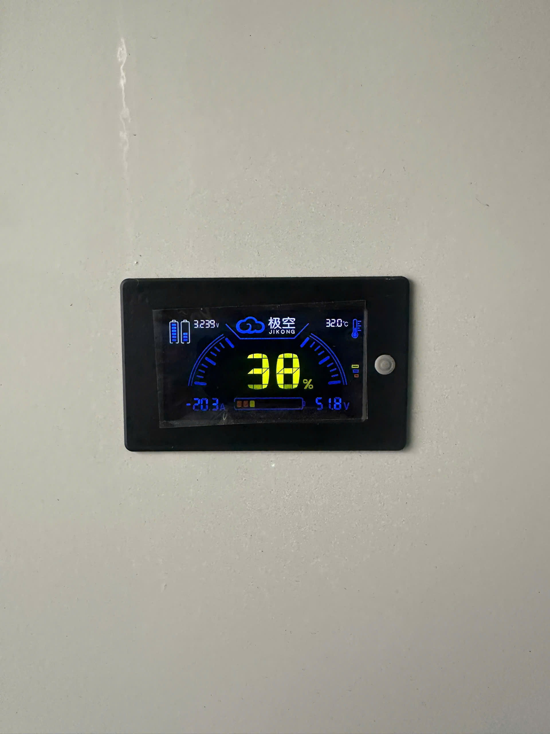 Đồng Hồ Màn Hình 3.2in JK – Phụ Kiện Chính Hãng Cho BMS JK