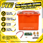 Hộp Pin lithium 30Ah Chống Nước Tuyệt Đối - Nhỏ Gọn Và Tiện Lợi