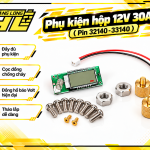 Hộp Pin lithium 30Ah Chống Nước Tuyệt Đối - Nhỏ Gọn Và Tiện Lợi