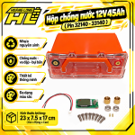 Hộp Pin Chống Nước Tuyệt Đối 30ah - 45ah Đầy Đủ Phụ Kiện