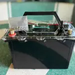 Hộp Pin Chống Nước Tuyệt Đối 60Ah - 75Ah - Đầy Đủ Phụ Kiện