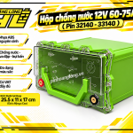 Hộp Pin Chống Nước Tuyệt Đối 60Ah - 75Ah - Đầy Đủ Phụ Kiện