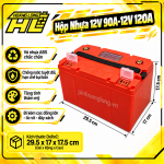 Hộp Nhựa 12V 90A - 12V 120A – Vỏ Bảo Vệ Mạch BMS Pin Lithium