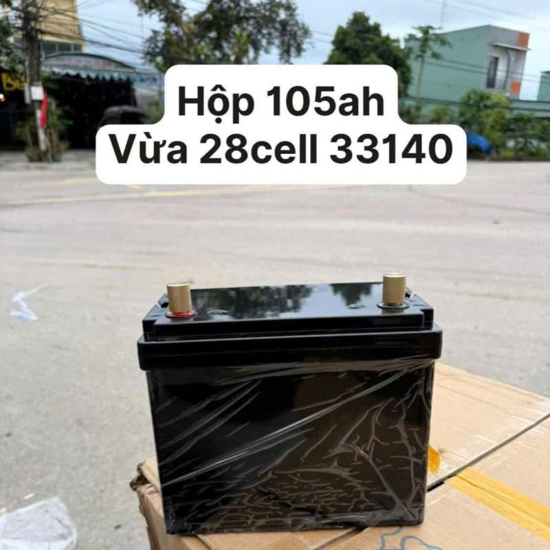 Hộp Đựng Pin 90A - 105Ah  ABS Chống Nước ( 26*17*21)  – Chưa Kèm Đồng Hồ