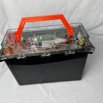 Hộp Pin Chống Nước Tuyệt Đối 60Ah - 75Ah - Đầy Đủ Phụ Kiện