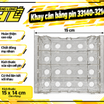 Khay Cân Bằng Pin 33140 - 32140 Siêu Bền (khay 4 cell)