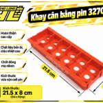 Khay Cân Bằng Pin 32700 Siêu Bền – Mẫu Mới 2025 | Nhựa ABS Cứng, Có Chốt Đồng Mạ Niken