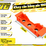 Khay đơn cân bằng pin 18650