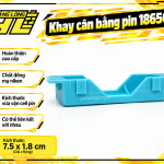 Khay đơn cân bằng pin 18650