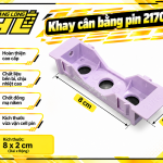 Khay cân bằng pin 21700 (1 cell)