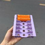 KHAY CÂN BẰNG  21700  màu tím ( KHAY 6 Cell )  ( Bao Gồm Chốt Đồng Mạ NiKen )
