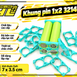 Khung Pin 32140 1x2 – Giá Đỡ Cell Pin Chắc Chắn, Dễ Lắp Ráp