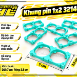 Khung Pin 32140 1x2 – Giá Đỡ Cell Pin Chắc Chắn, Dễ Lắp Ráp