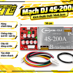 Mạch DJ 4S 200A – Mạch BMS Bảo Vệ Pin Lithium Dòng Xả Lớn