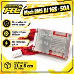 Mạch BMS 16S 50A – BMS-DJ 6S-16S 3.2V, Bảo Vệ Pin Lithium LiFePO4