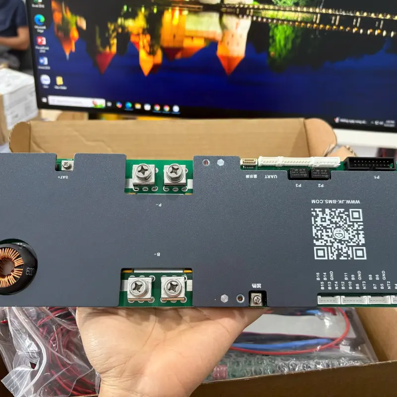 Mạch JK BMS 8S-16S 150A Cân Bằng Chủ Động 1A, Giao Tiếp Thông Minh Đa Năng