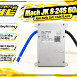 Mạch JK BMS 8S–24S 60A Cân Bằng Chủ Động 0.6A – Bluetooth Thông Minh