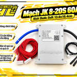 Mạch JK BMS 8S–20S 60A Cân Bằng Chủ Động 0.6A – Bluetooth Thông Minh