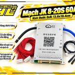 Mạch JK BMS 8S–20S 60A Cân Bằng Chủ Động 0.6A – Bluetooth Thông Minh