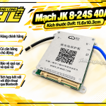 Mạch JK BMS 8S–24S 40A Cân Bằng Chủ Động 0.4A – Bluetooth Thông Minh