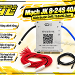 Mạch JK BMS 8S–24S 40A Cân Bằng Chủ Động 0.4A – Bluetooth Thông Minh