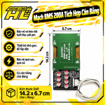 Mạch BMS 4S 200A Tích Hợp Cân Bằng Chủ Động 5.5A