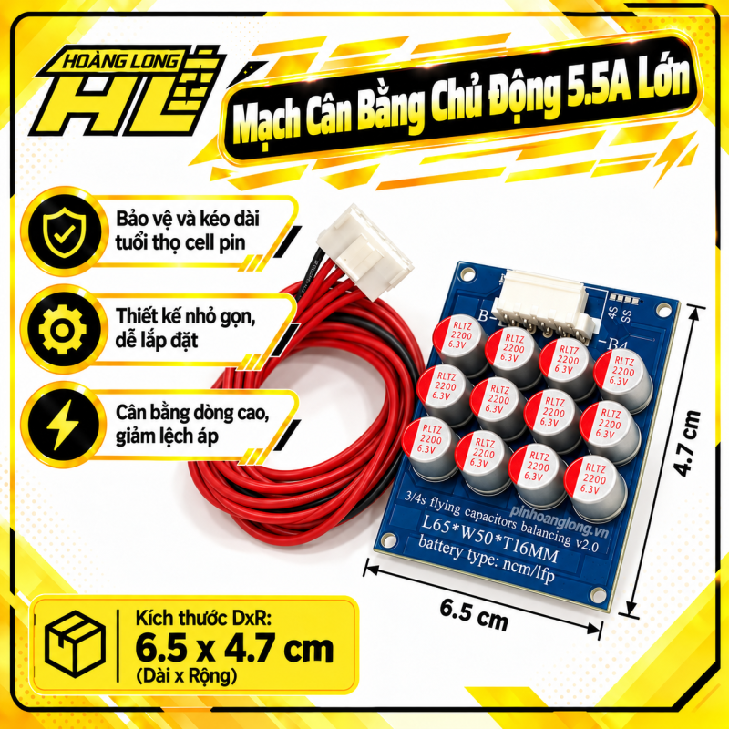 Mạch Cân Bằng Chủ Động 5.5A Lớn Giá Tốt ( 4s )