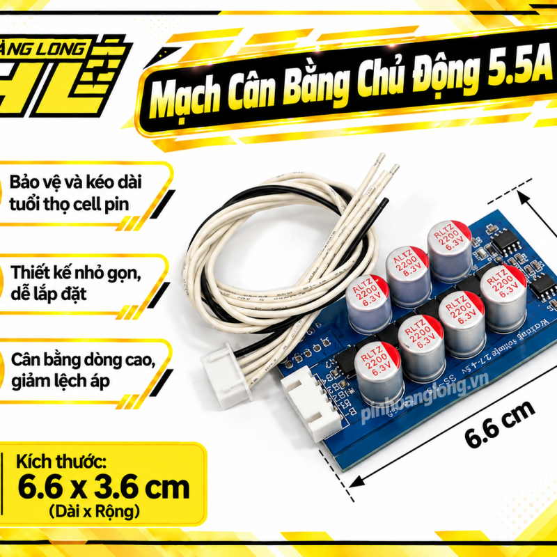 Mạch Cân Bằng Chủ Động 5.5A Nhỏ Giá Tốt ( 4s )
