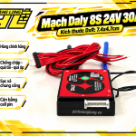 Mạch Bảo Vệ BMS 24V 8S 30A Cho 3.2V Chính Hãng DALY (Sạc Xả Chung)