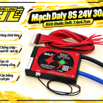 Mạch Bảo Vệ BMS 24V 8S 30A Cho 3.2V Chính Hãng DALY (Sạc Xả Chung)