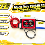Mạch Bảo Vệ BMS 24V 8S 30A Cho 3.2V Chính Hãng DALY (Sạc Xả Chung)