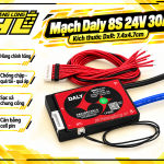 Mạch Bảo Vệ BMS 24V 8S 30A Cho 3.2V Chính Hãng DALY (Sạc Xả Chung)