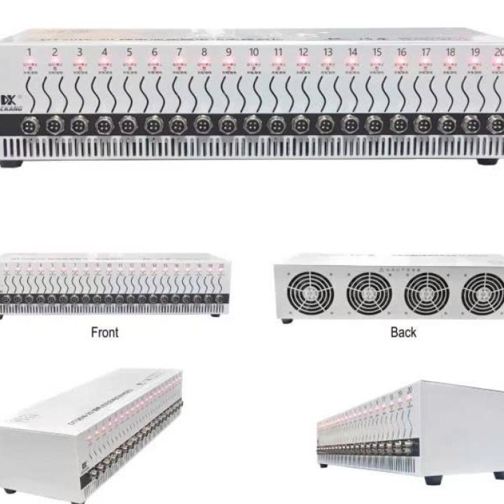 Hướng Dẫn Sử Dụng Và File Cài Đặt Máy Dekang Test Pin 20 Cổng Chi Tiết