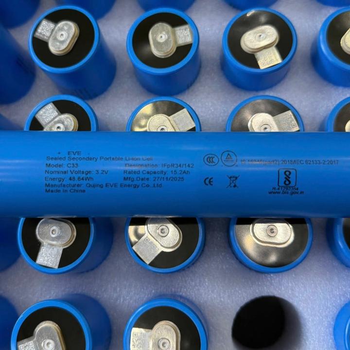 Pin Lithium EVE 33140 15Ah Chính Hãng – Hiệu Suất Cao, An Toàn Tuyệt Đối