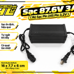 Sạc 87.6V 3A – Bộ Sạc Pin LiFePO4 24S (Pin 3.2V)