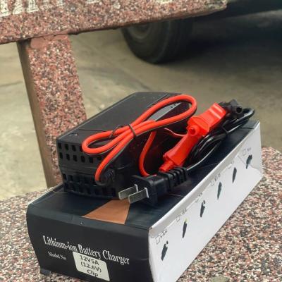 Sạc 12,6V-5A Chống Ngược Đầu Cọc( cho Pin 3S )