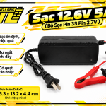 Sạc 12.6V 5A – Bộ Sạc Pin Lithium-ion 3S (Pin 3.7V)