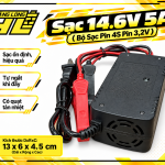 Sạc 14.6V 5A – Bộ Sạc Pin LiFePO4 4S (Pin 3.2V)